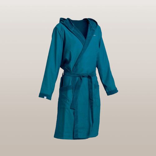 product_image_name-Decathlon-PEIGNOIR DE BAIN HOMME COMPACT BLEU INDIGO-1