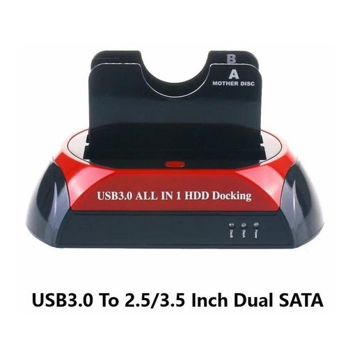 product_image_name-Générique-Station d'Accueil Double Disques Durs SATA 2,5" et 3,5" Port USB 3.0 Modèle: 576U3-2