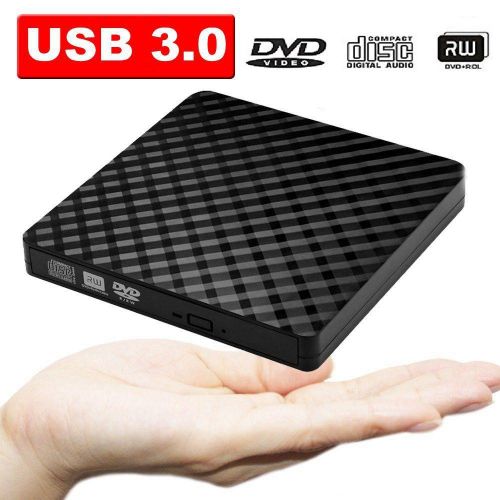 Lecteur CD DVD Externe, Graveur de DVD Externes USB 3.0 avec