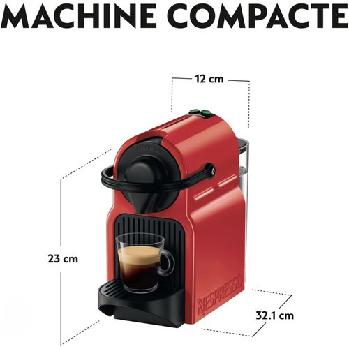 Machine À Café Inissia - Compatible Capsules Expresso - Rouge - Prix en  Algérie