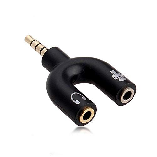 Acheter Câble AUX Jack 3.5mm câble Audio 3.5 Mm Jack Audio stéréo mâle à 2  femelle casque micro Y adaptateur de câble séparateur
