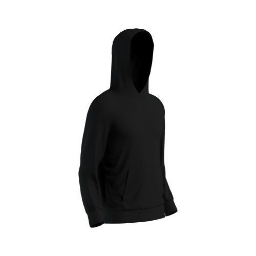 Sweat crew à capuche Fitness homme - 100 Noir - Decathlon Cote d'Ivoire