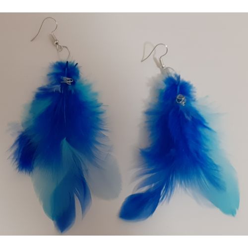 Boucles d'oreilles Nature N° 187 - Plumes - Prix en Algérie