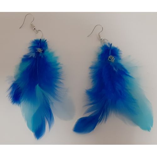 Boucles d'oreilles Nature N° 187 - Plumes - Prix en Algérie