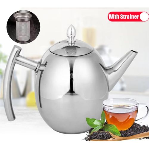 product_image_name-Générique-Théière en acier inoxydable, capacité de 2L, bouilloire avec filtre en feuille de thé-1