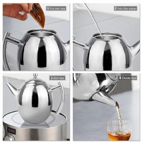 product_image_name-Générique-Théière en acier inoxydable, capacité de 2L, bouilloire avec filtre en feuille de thé-3