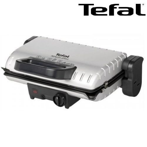 Grille-Viande Et Panini Tefal Gc205012 Minute Grill- Silver/ Noir - Prix en  Algérie