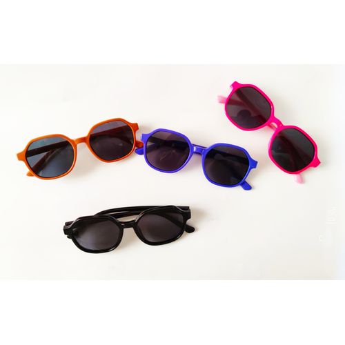 product_image_name-Générique-Lunettes De Soleil Classiques-Incassable- Pour Garçons Et Filles-Anti Uv-Rose-4