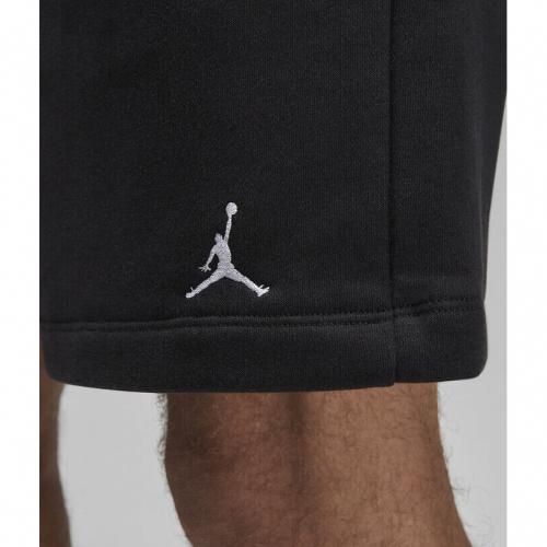 product_image_name-Nike-Jordan Essentials Men's Fleece Shorts 'Black/White'-6