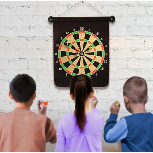 Jeu de fléchettes magnétique double face 40x35 cm - Prix en Algérie