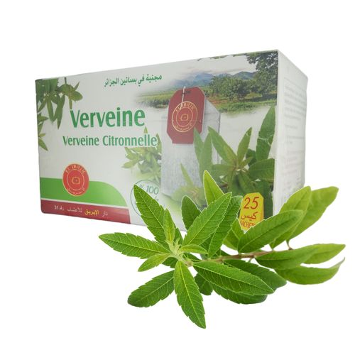 Tisane Verveine (Verveine Citronnelle) en Sachet d'Infusions 25