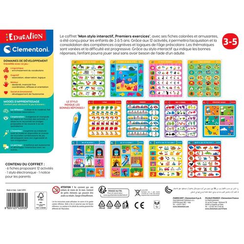 Jeux Educatif 3-5 Ans Stylo Interactif Premiers Exercices 200 Quiz