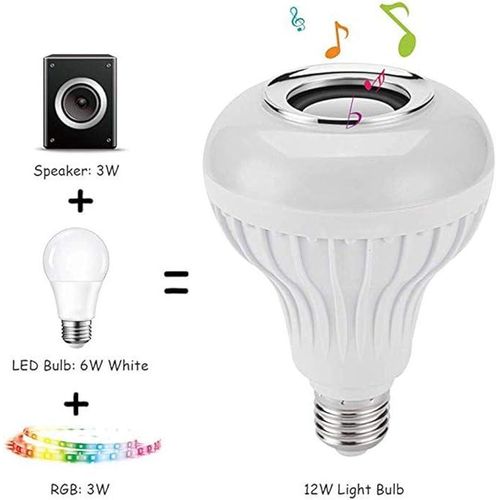 product_image_name-Générique-lampe bluetooth Led Avec Haut Parleur +Télécomande - Multicolore-4
