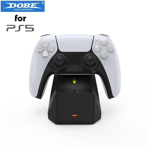 Chargeur Dobe pour manette sans fil PS5 Base de charge unique avec voyant  lumineux - Prix en Algérie