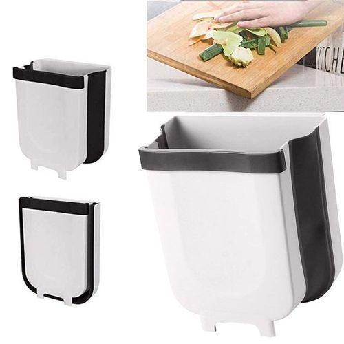 Poubelle pliable avec support de cuisine