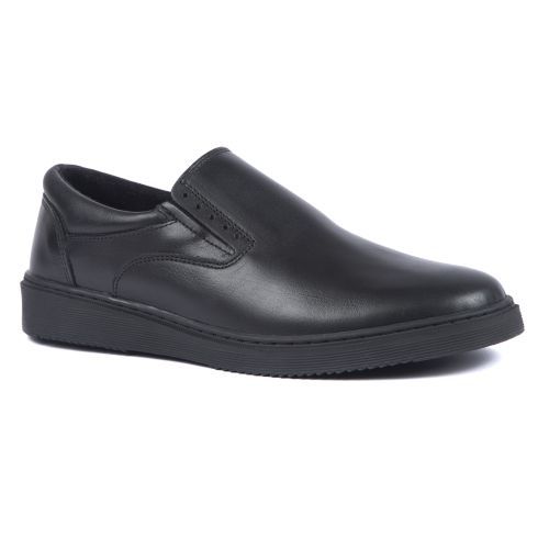 Chaussures En Cuir Homme Orthopédique - Noir - Prix en Algérie