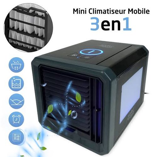 Mini Ventilateur, Ours Mignon Portable USB Charge LED Mini Ventilateur De  Refroidissement 3 Vitesses Réglable Refroidisseur Rose : :  Informatique
