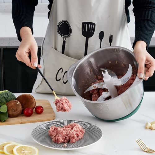 product_image_name-Générique-Hachoir inox  350 W  - 04 Vitesses - 4 lames  - Noir-5