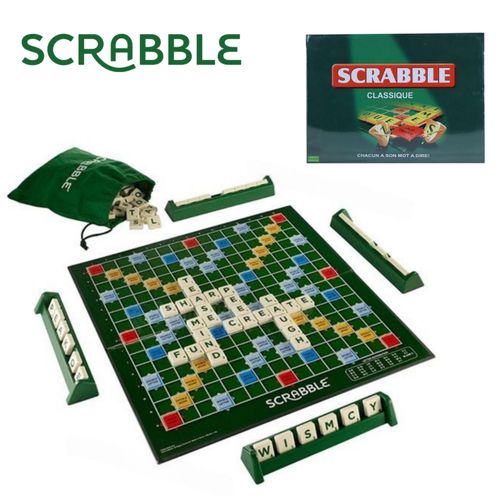 product_image_name-Scrabble-Jeu de Société de Mots et Lettres Classique - version française -1