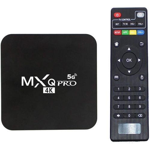 Tv Box - Mxq Pro Android 11.1 4K - Wifi 5G - 1Gb Ram - 8Gb Rom - Noir -  Prix en Algérie