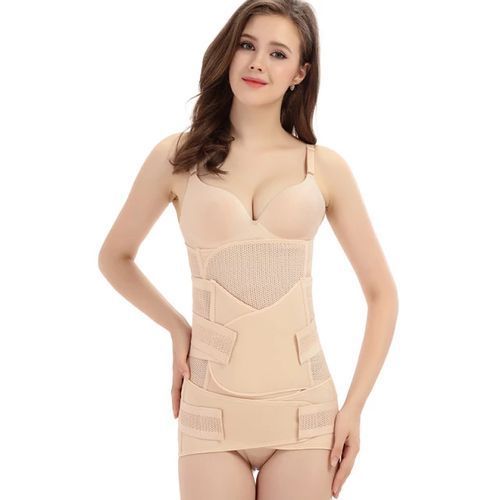 Gaine Amincissante Après Maternité Accouchement - 3 In 1 - Beige