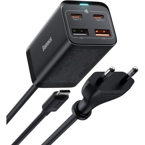 Chargeur USB C Rapide 65W PD GaN3 Fast Charger 4 Ports USB C Laptop  Smartphone - Prix en Algérie
