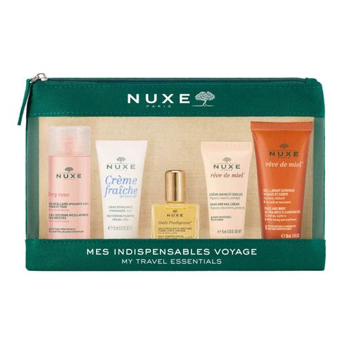 Trousse de Voyage Soins Visage et Corps (5 Pièces) - - Prix en