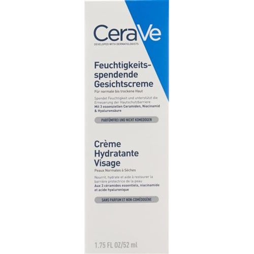 Crème Hydratante Visage Peaux Normales A Sèches 52ml - Prix en Algérie