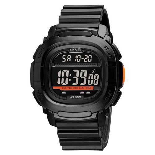 Montre Connectée Homme Etanche à 50 Mètres - Chrono – Noir - Prix