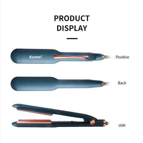 product_image_name-Kemei-KM-9827 - Fer à Lisser Professionnel Nano Silver 160 - 220°C-4