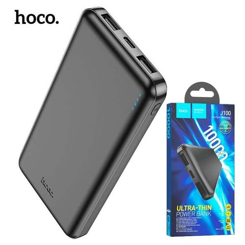 product_image_name-Hoco-J100 POWER BANK 10000mAh charge rapide USB-C + USB-A-1