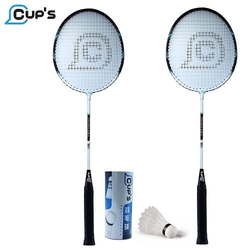 Paire Raquettes de Badminton et 03 Volants, Sac de Transport