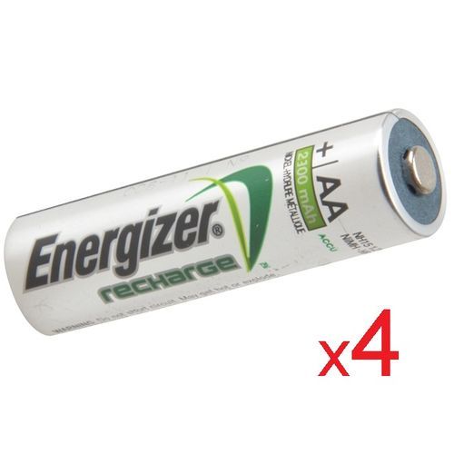 Energizer Accu Recharge Extreme AA (par 4) piles longue durée