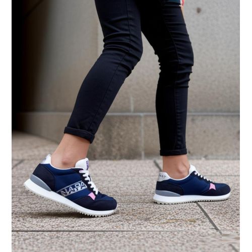 product_image_name-Napapijri-Baskets Femme ASTRA Sneakers Respirante Super Confortable Tendance Fashion Street 2025 - Bleu/Rose-7