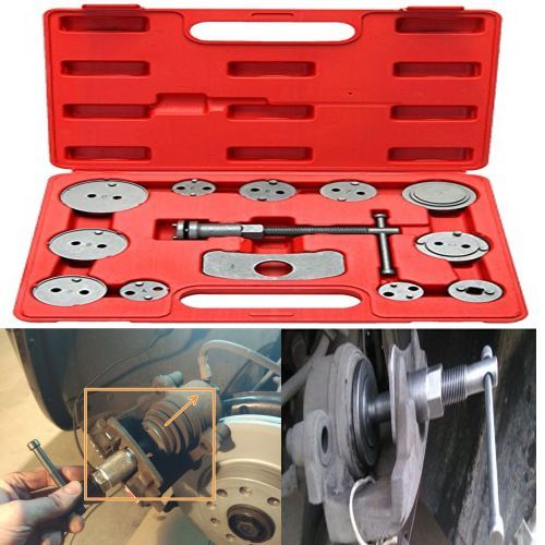 Coffret Set Repousse Piston D'Étrier De Frein Kit D Outils 13 Pièces Rouge  - Prix en Algérie