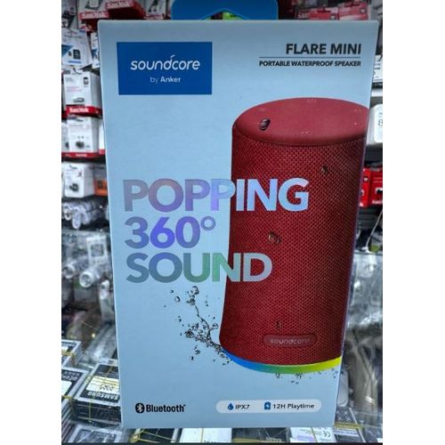 Soundcore Flare Mini Enceinte Bluetooth 360° avec Anneau de lumière LED,  étanchéité IPX7 - Prix en Algérie