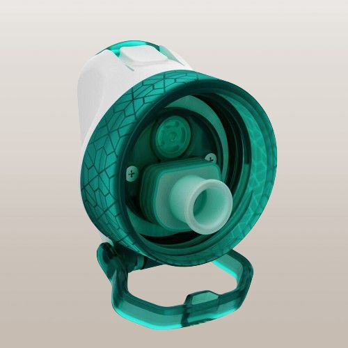 product_image_name-Decathlon-Gourde enfant en alu 0,6L avec bouchon instantané et pipette pour la randonnée-8