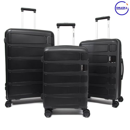 Set de 3 Valises de Voyage Incassables - Noir - Prix en Algérie