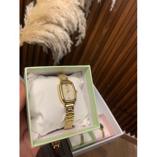 product_image_name-Générique-Montre Femme Élégante Dorée – Bracelet Métal Fin & Design Classique-2