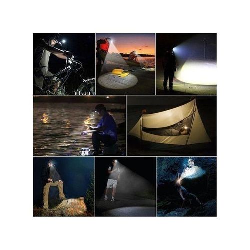 product_image_name-Générique-High Power Torche Led Avant-Arriere Rechargeable avec Zoom-5