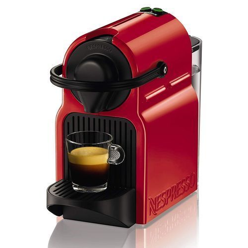 Machine À Café Inissia - Compatible Capsules Expresso - Rouge