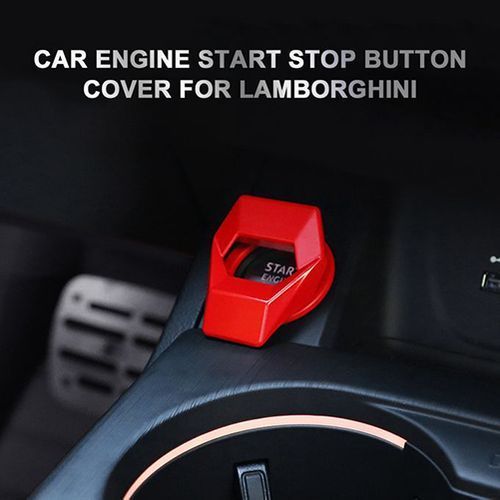 Couvercle de bouton de démarrage en métal, bouton poussoir pour démarrer,  couvercle de bouton d'arrêt de démarrage du moteur lointain, accessoires de  style de voiture bricolage - AliExpress