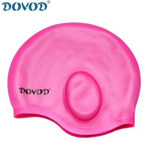 Bonnet De Natation, Bain, Douche, En Silicone, avec Protection des