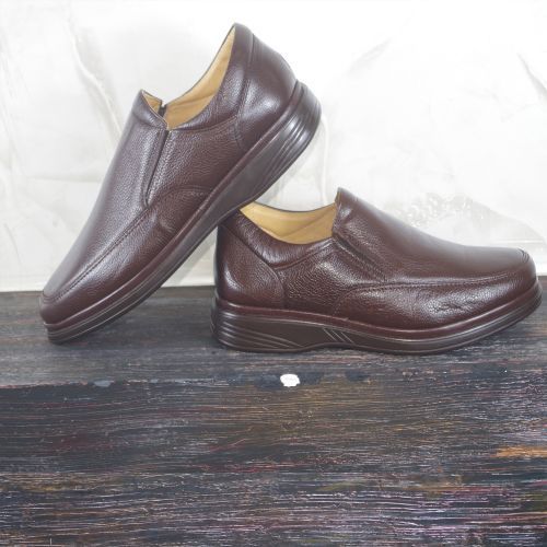 product_image_name-Armane-Chaussures Mocassins Marron Orthopédique En Cuir Grande Pointures Spéciale-4