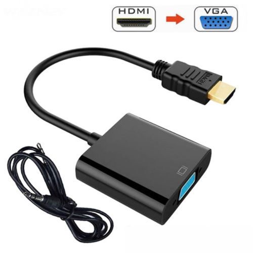 Adaptateur Convertisseur VGA Vers HDMI 1080P + Câble Audio