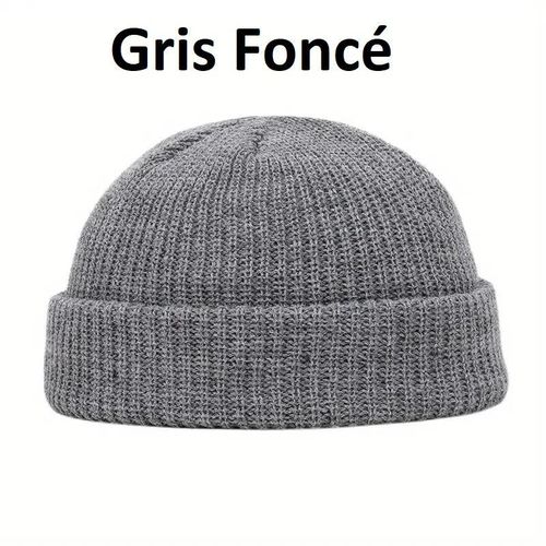 product_image_name-Générique-Bonnet tricoté court, chaud, simple et tendance en laine pour homme-6