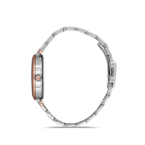 product_image_name-Daniel Klein-Montre Premium Argent / Rose Gold Pour Femme-2