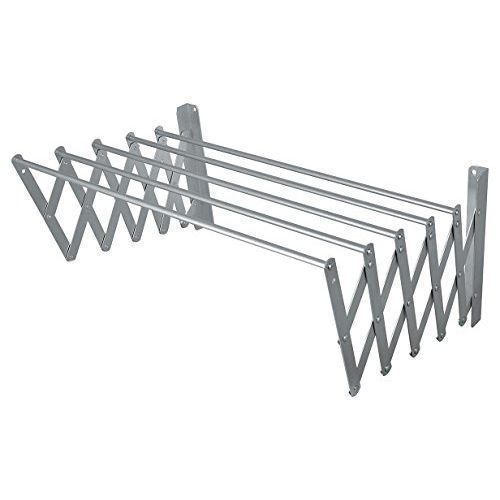 product_image_name-Générique-Sèche Linge - Pliable Et Extensible- Aluminium -120Cm -Gris-1