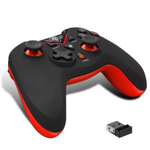 MANETTE DE JEU SANS FIL SPIRIT OF GAMER RFXPG POUR PS3/PC - NOIR&ROUGE -  WIKI High Tech Provider