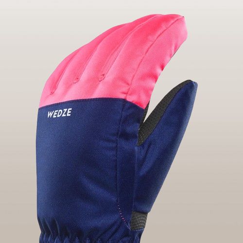 product_image_name-Decathlon-GANTS DE SKI CHAUDS ET IMPERMÉABLES ENFANT - 100 BLEU ET ROSE FLUO-6